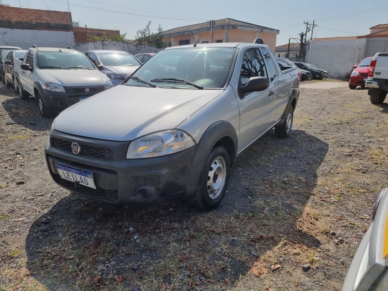 FIAT STRADA HD WK CE E 2019/2019 PRATA - FUNC.